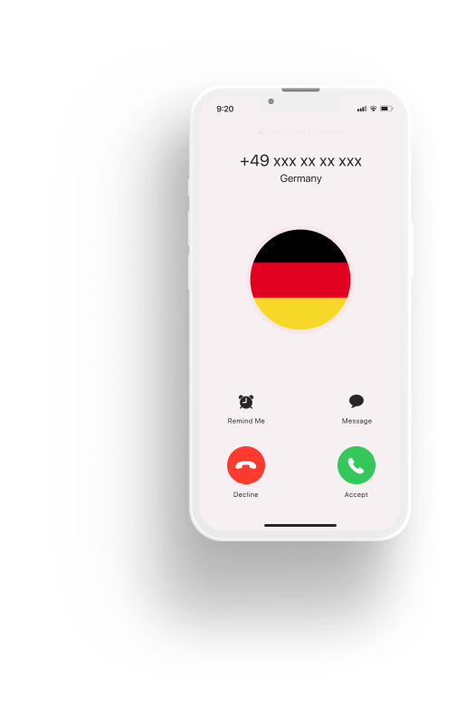 German Phone Number