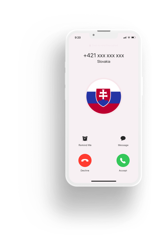 Slovak Phone Number